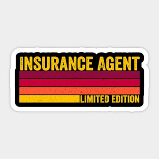 Insurance Agent Sticker